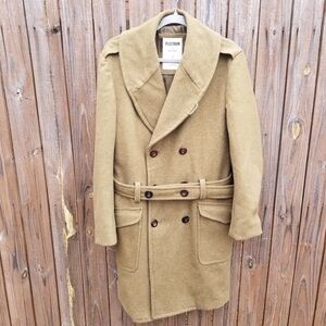 Plectrum by Ben Sherman double breasted trench coat jacket